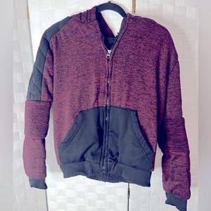 Bg-Zip up, Hooded Jacket/Size Small